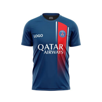 FOOTBALL TEE - MBAPPE PSG HOME JERSEY NEWURG NEWURG