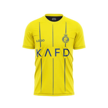 FOOTBALL TEE - CR 7 AL NASAR HOME JERSEY NEWURG